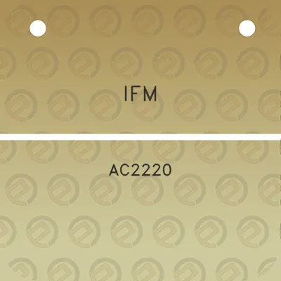 ifm-ac2220