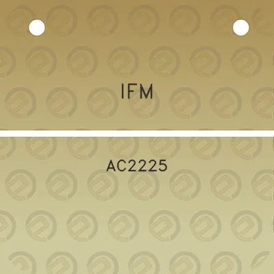 ifm-ac2225