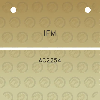 ifm-ac2254