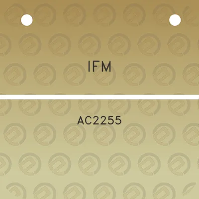 ifm-ac2255