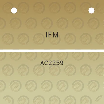 ifm-ac2259