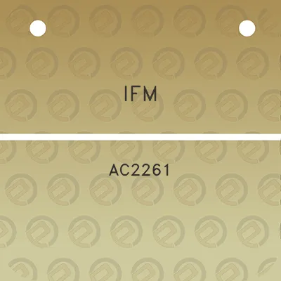 ifm-ac2261