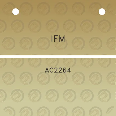 ifm-ac2264