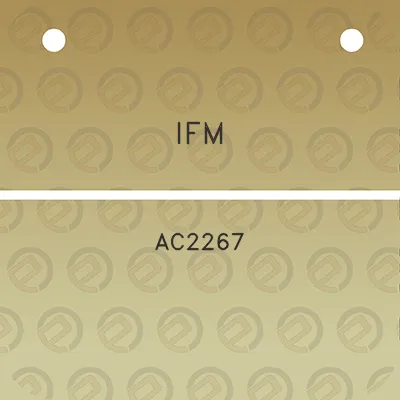 ifm-ac2267