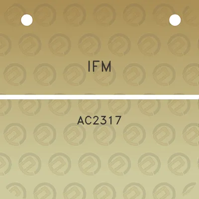 ifm-ac2317