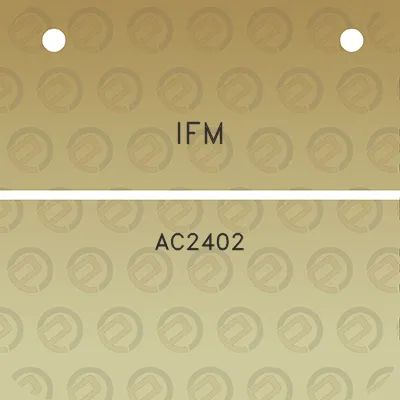 ifm-ac2402