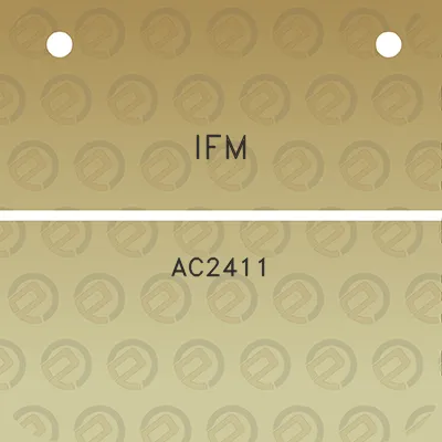 ifm-ac2411