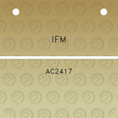 ifm-ac2417