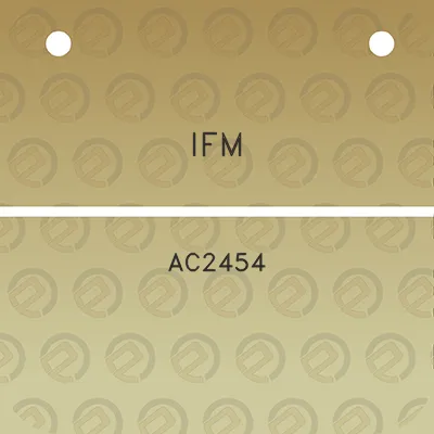 ifm-ac2454