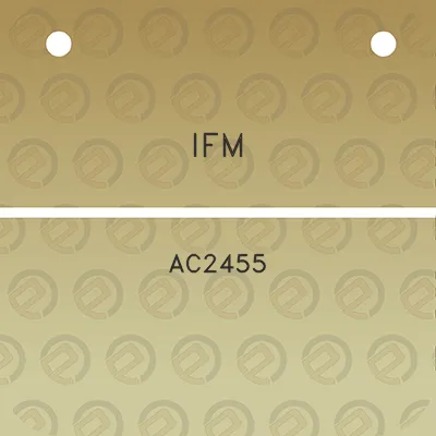 ifm-ac2455