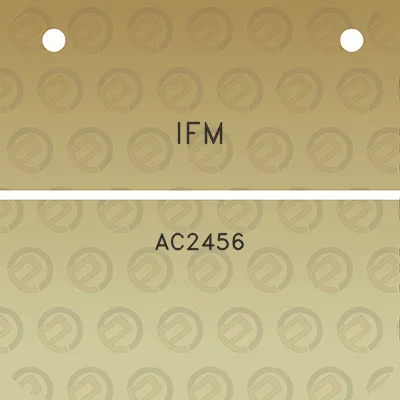 ifm-ac2456