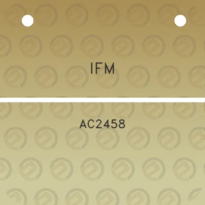 ifm-ac2458