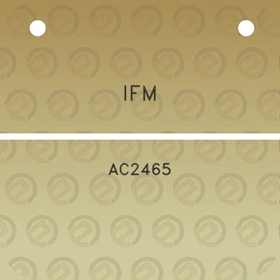 ifm-ac2465