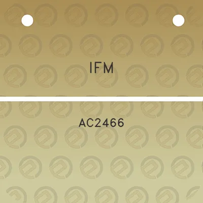 ifm-ac2466