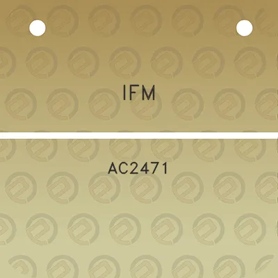 ifm-ac2471