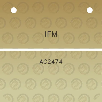 ifm-ac2474