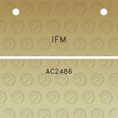 ifm-ac2486