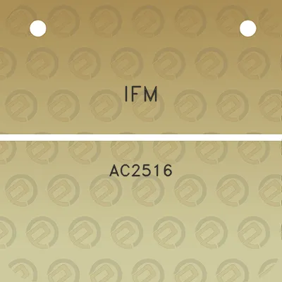 ifm-ac2516