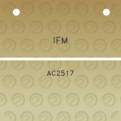 ifm-ac2517