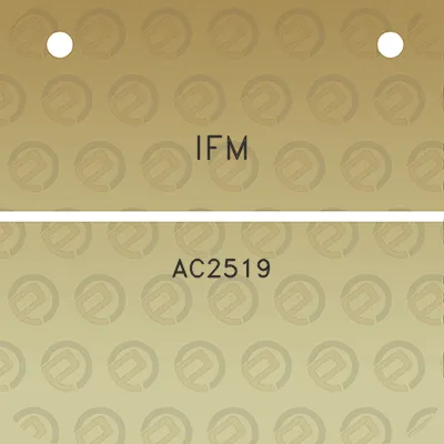 ifm-ac2519