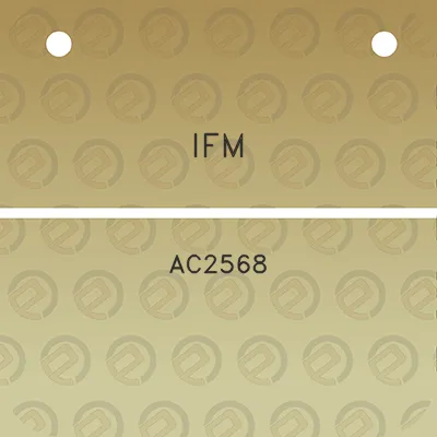 ifm-ac2568