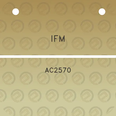 ifm-ac2570