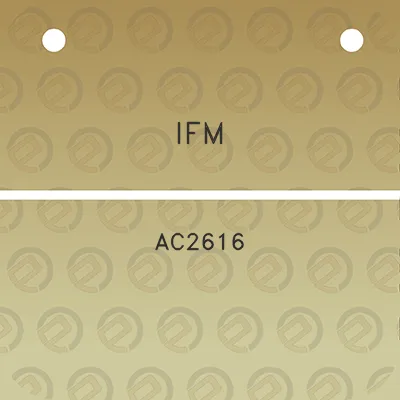 ifm-ac2616