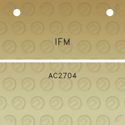 ifm-ac2704