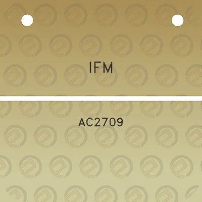 ifm-ac2709