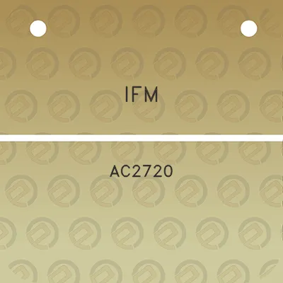 ifm-ac2720