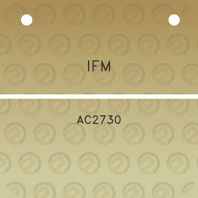 ifm-ac2730