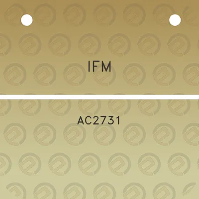 ifm-ac2731