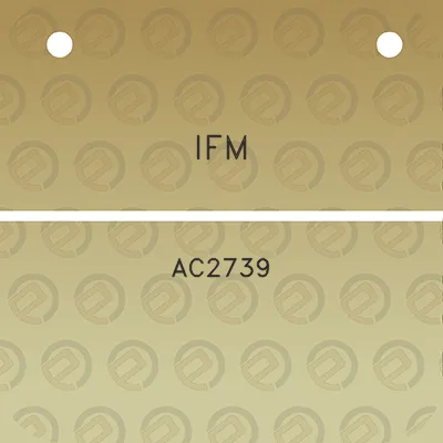 ifm-ac2739