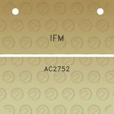 ifm-ac2752