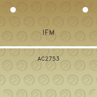 ifm-ac2753