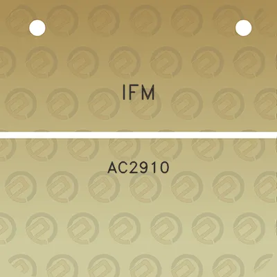 ifm-ac2910