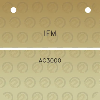 ifm-ac3000