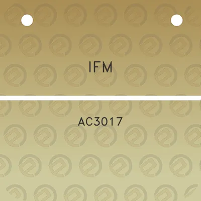 ifm-ac3017