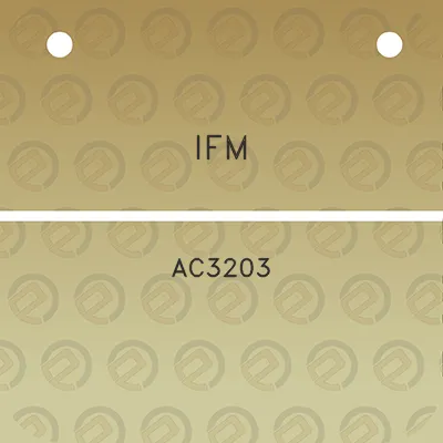 ifm-ac3203