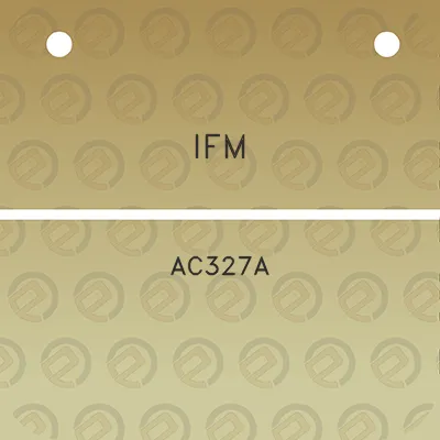 ifm-ac327a