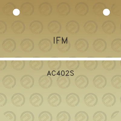 ifm-ac402s