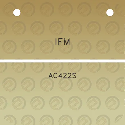 ifm-ac422s