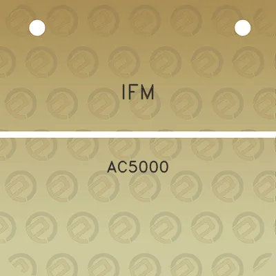 ifm-ac5000