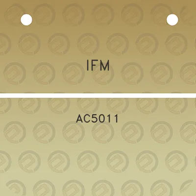 ifm-ac5011