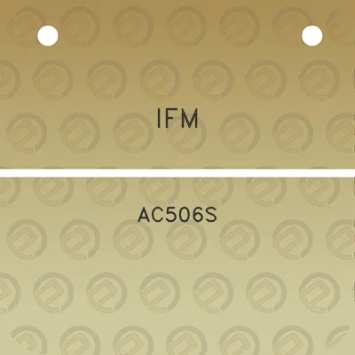 ifm-ac506s