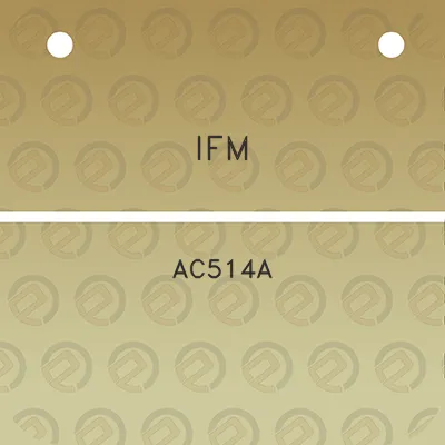 ifm-ac514a