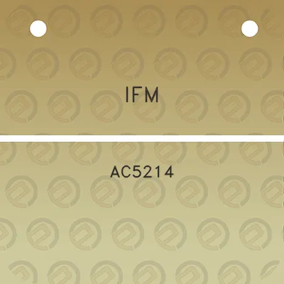 ifm-ac5214