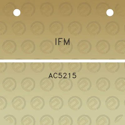 ifm-ac5215