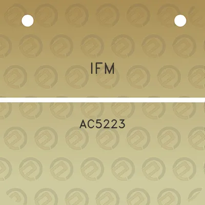 ifm-ac5223