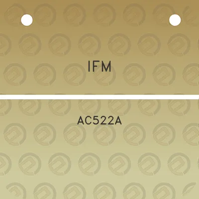 ifm-ac522a